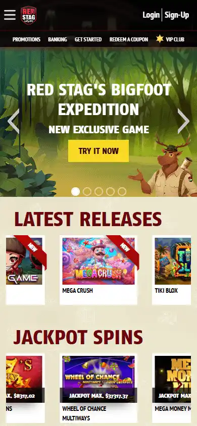Red Stag Casino screenshot 4
