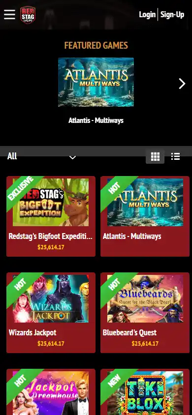 Red Stag Casino screenshot 5
