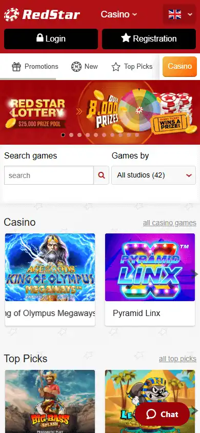 RedStar Casino screenshot 4