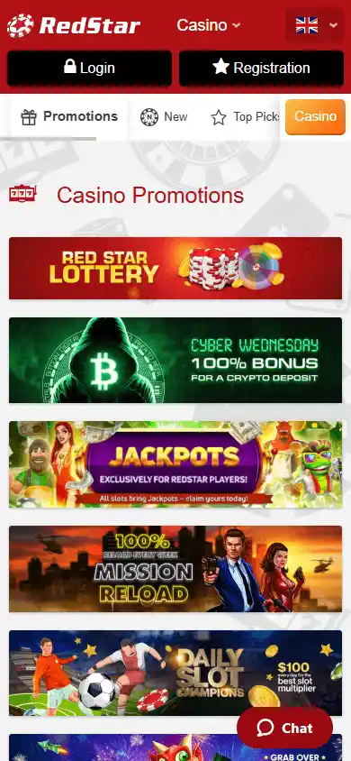 RedStar Casino screenshot 6