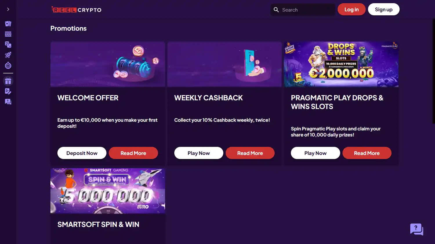 Reel Crypto Casino screenshot 3