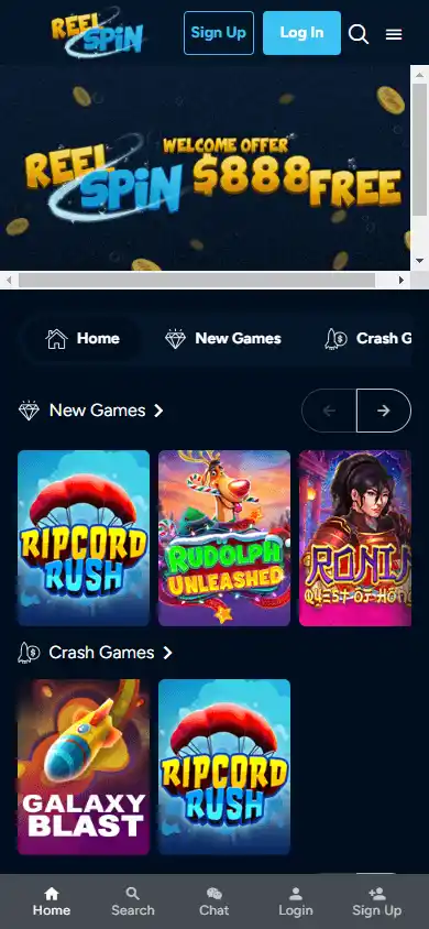 Reel Spin Casino screenshot 4