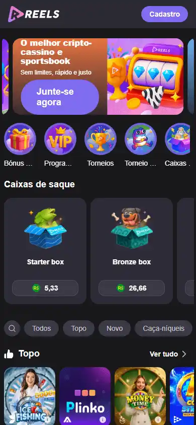 Reels.io Casino screenshot 3