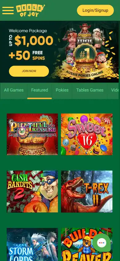Reels of Joy Casino screenshot 3