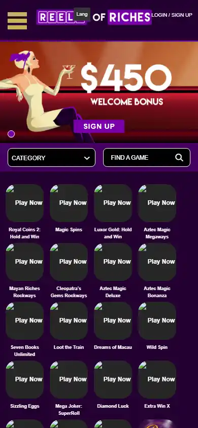 Reels of Riches Casino screenshot 3