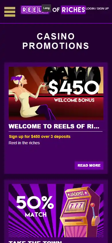 Reels of Riches Casino screenshot 4