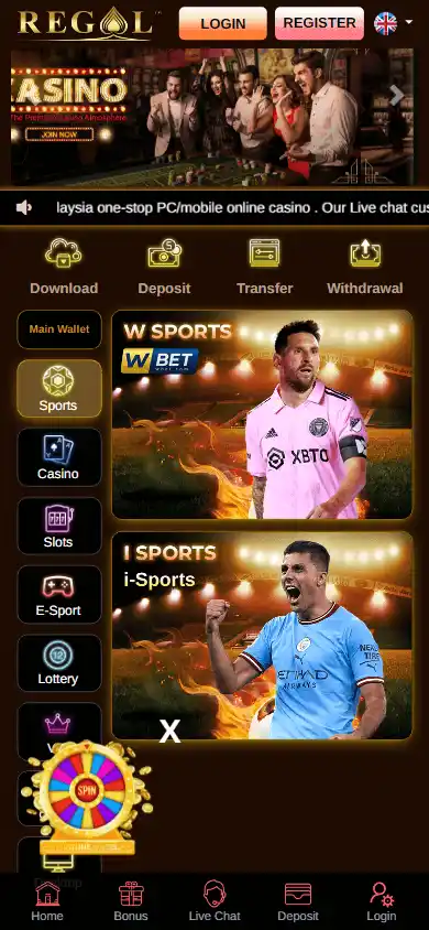 Regal88 Casino screenshot 4