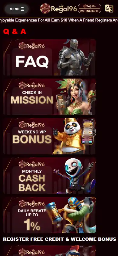 Regal96 Casino screenshot 6