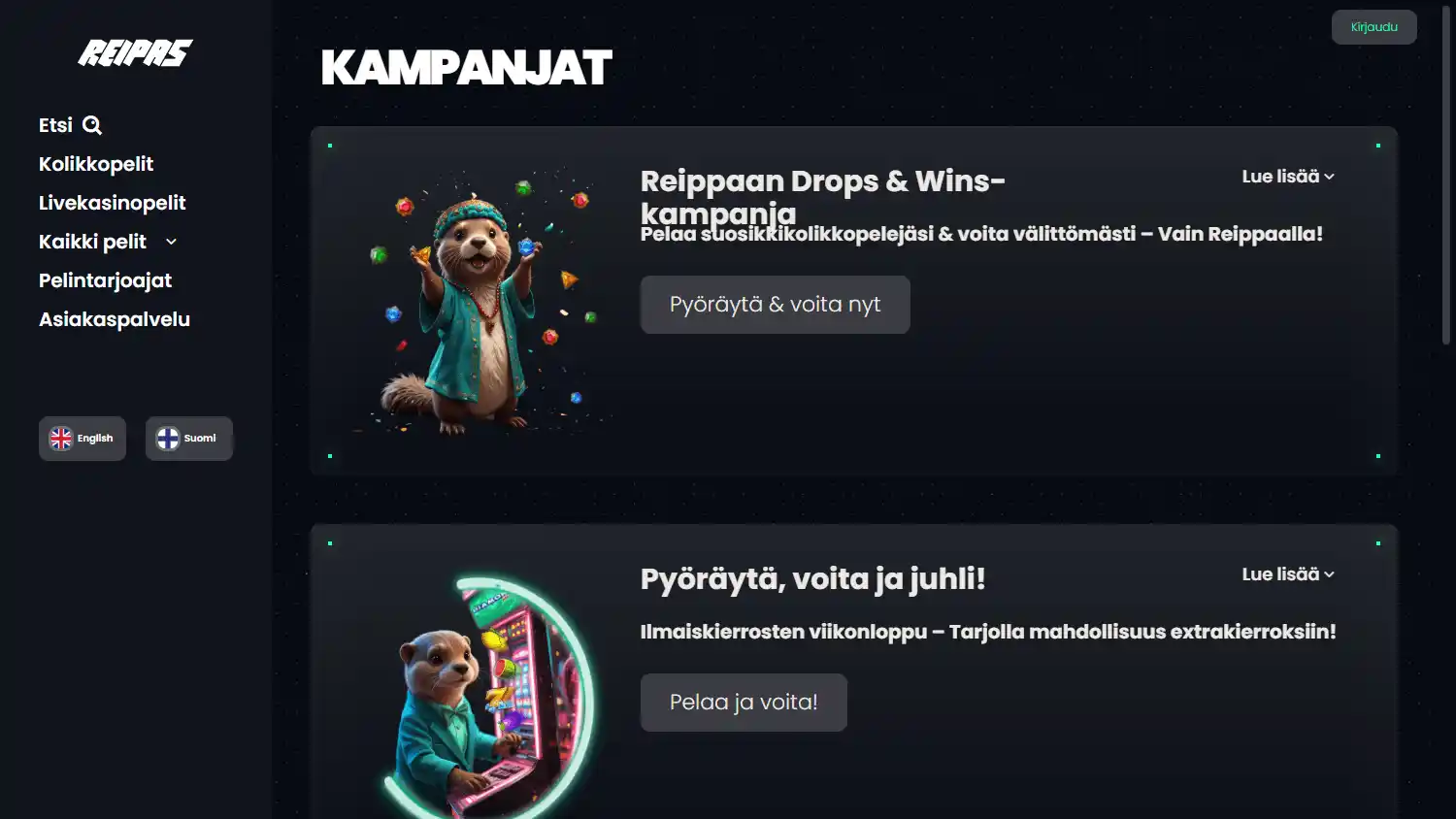 Reipas Casino screenshot 3
