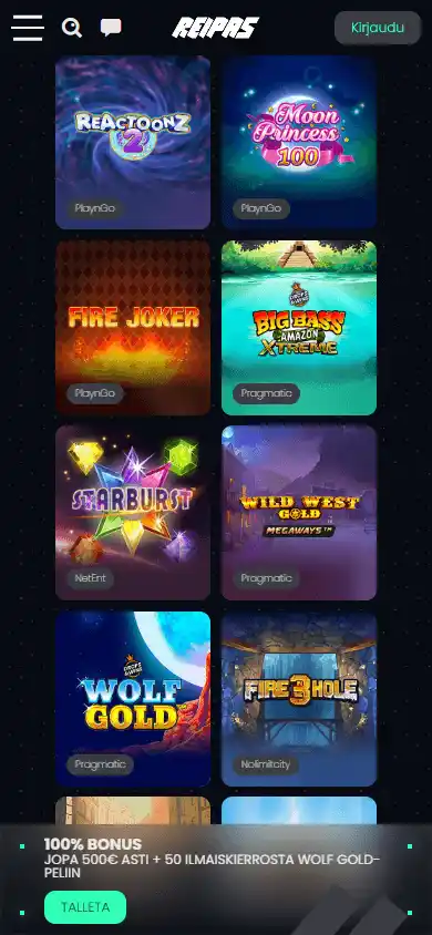 Reipas Casino screenshot 5