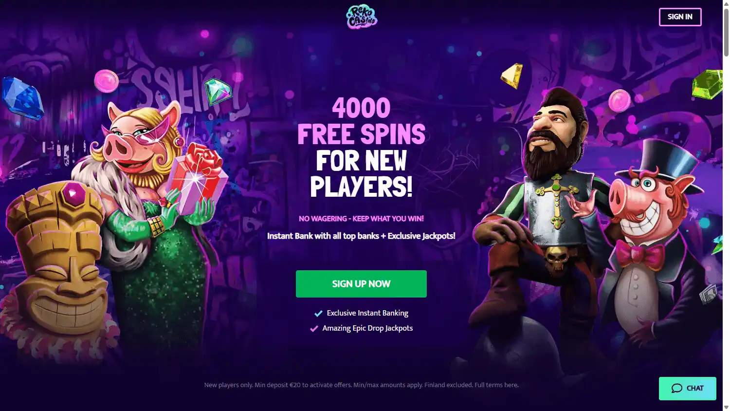 Reko Casino screenshot 1