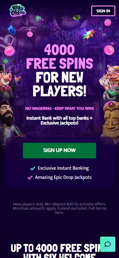 Reko Casino screenshot 2