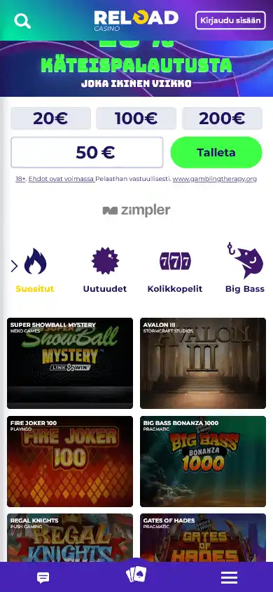 Reload Casino screenshot 4