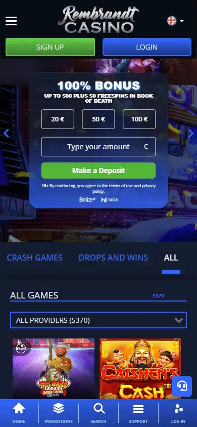 Rembrandt Casino screenshot 5