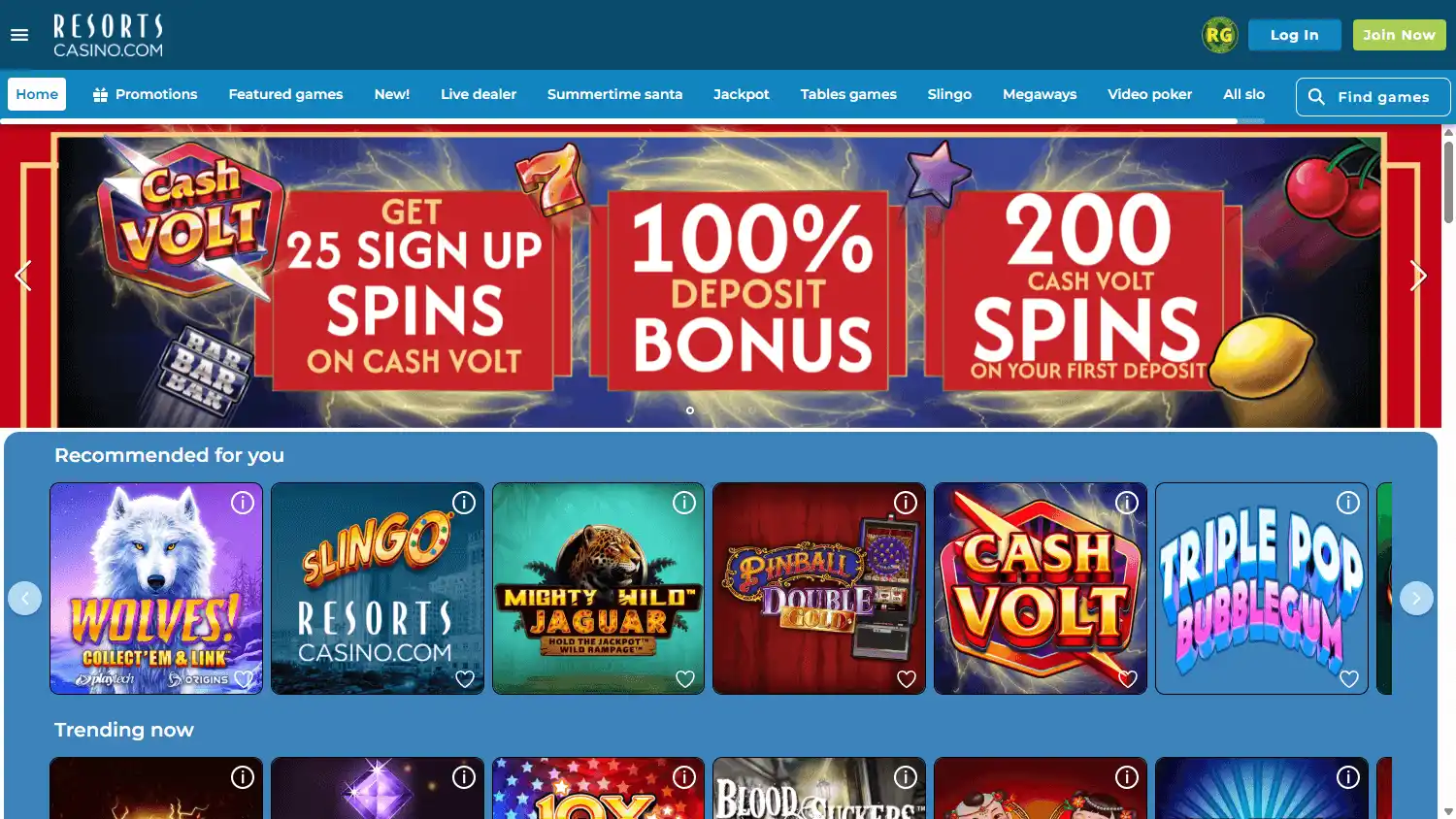 Resorts Casino screenshot 1