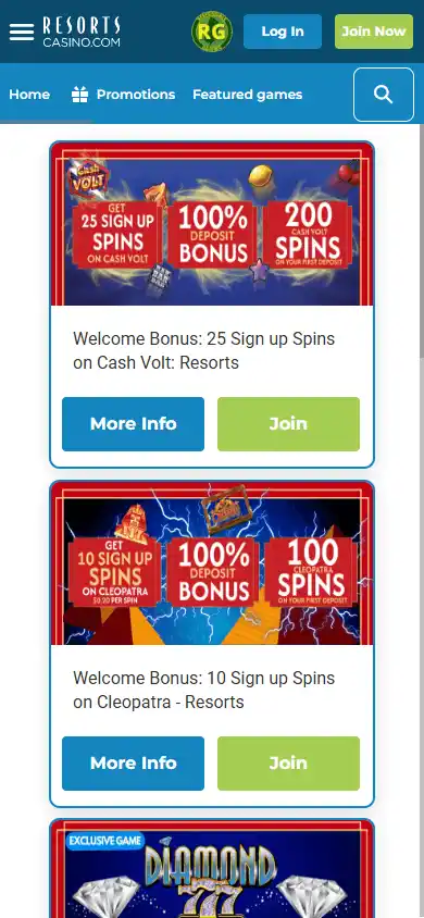 Resorts Casino screenshot 4