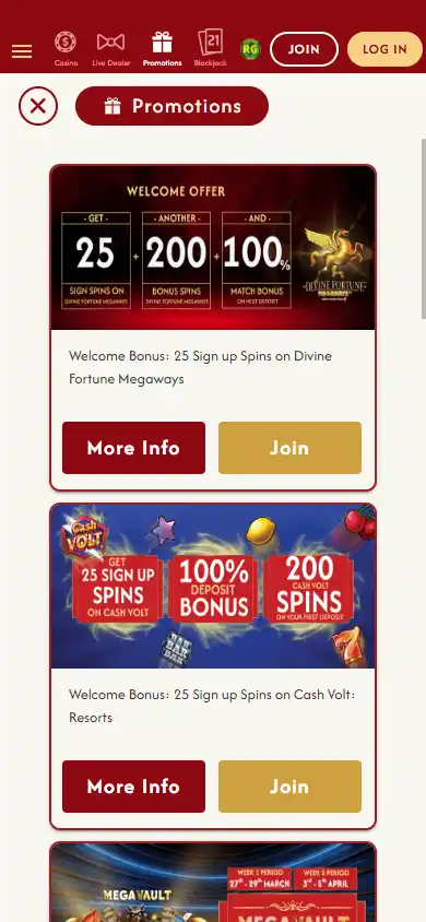 Resorts Casino screenshot 6