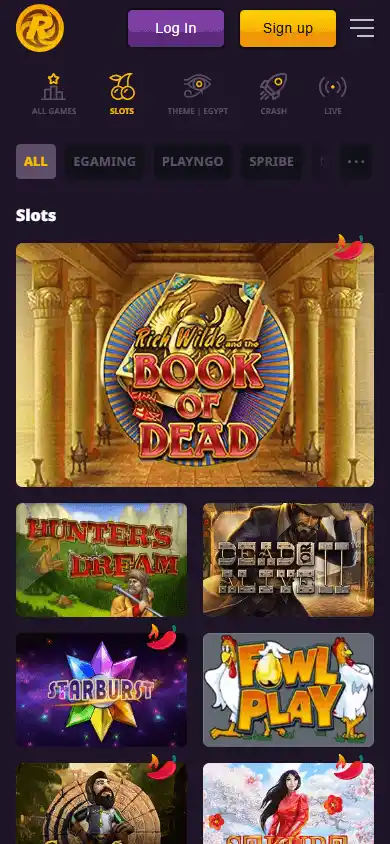 Respin.bet Casino screenshot 4