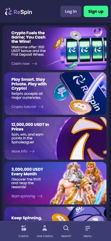 ReSpin Casino screenshot 6