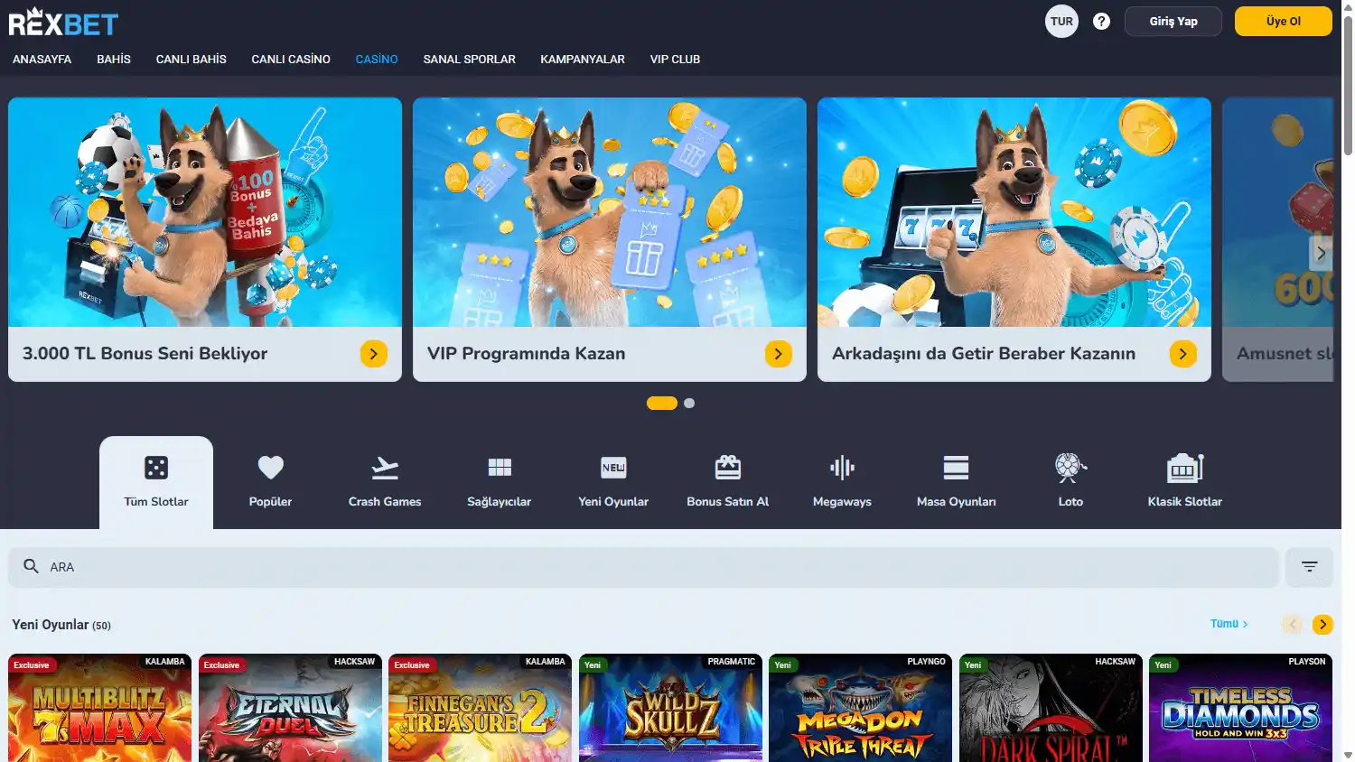 Rexbet Casino screenshot 2