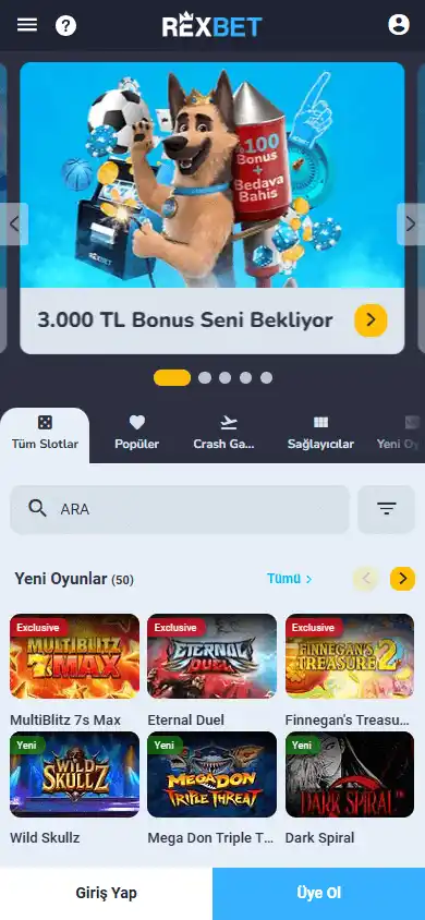 Rexbet Casino screenshot 5