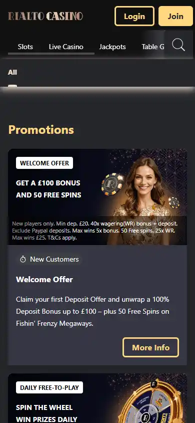 Rialto Casino screenshot 6