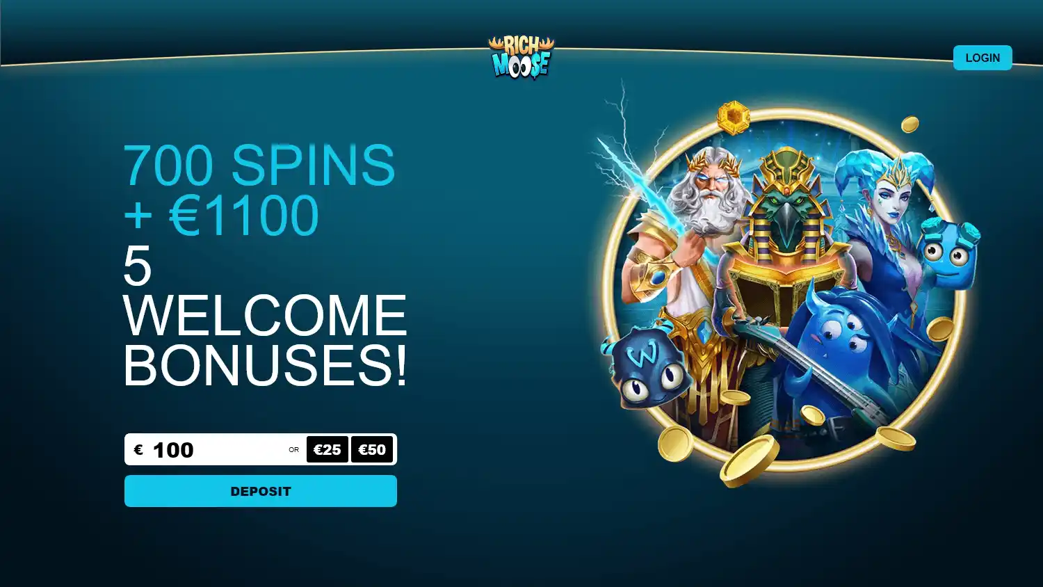 Rich Moose Casino screenshot 2
