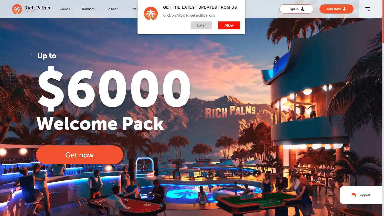 Rich Palms Casino screenshot 1