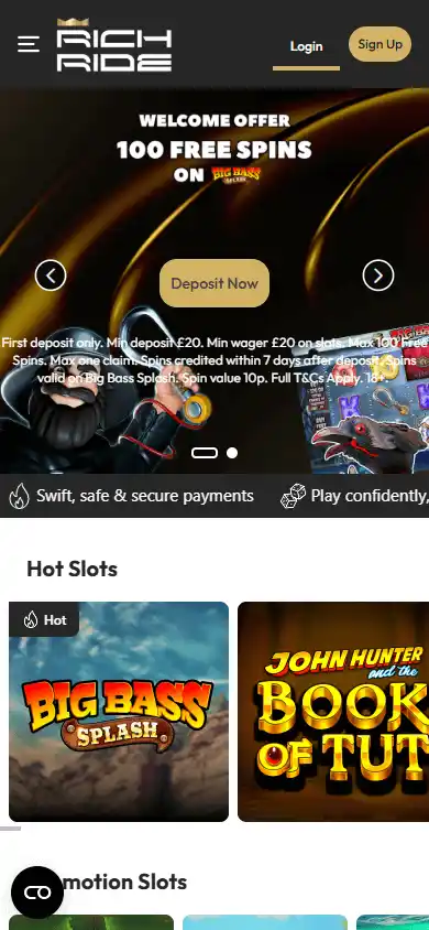 Rich Ride Casino screenshot 4