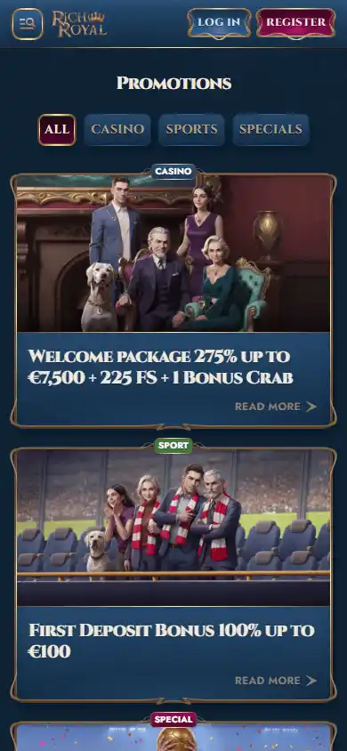 Rich Royal Casino screenshot 6