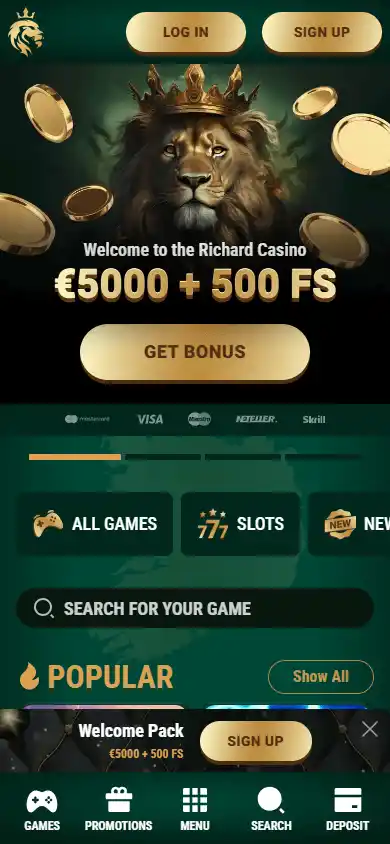 Richard Casino screenshot 4