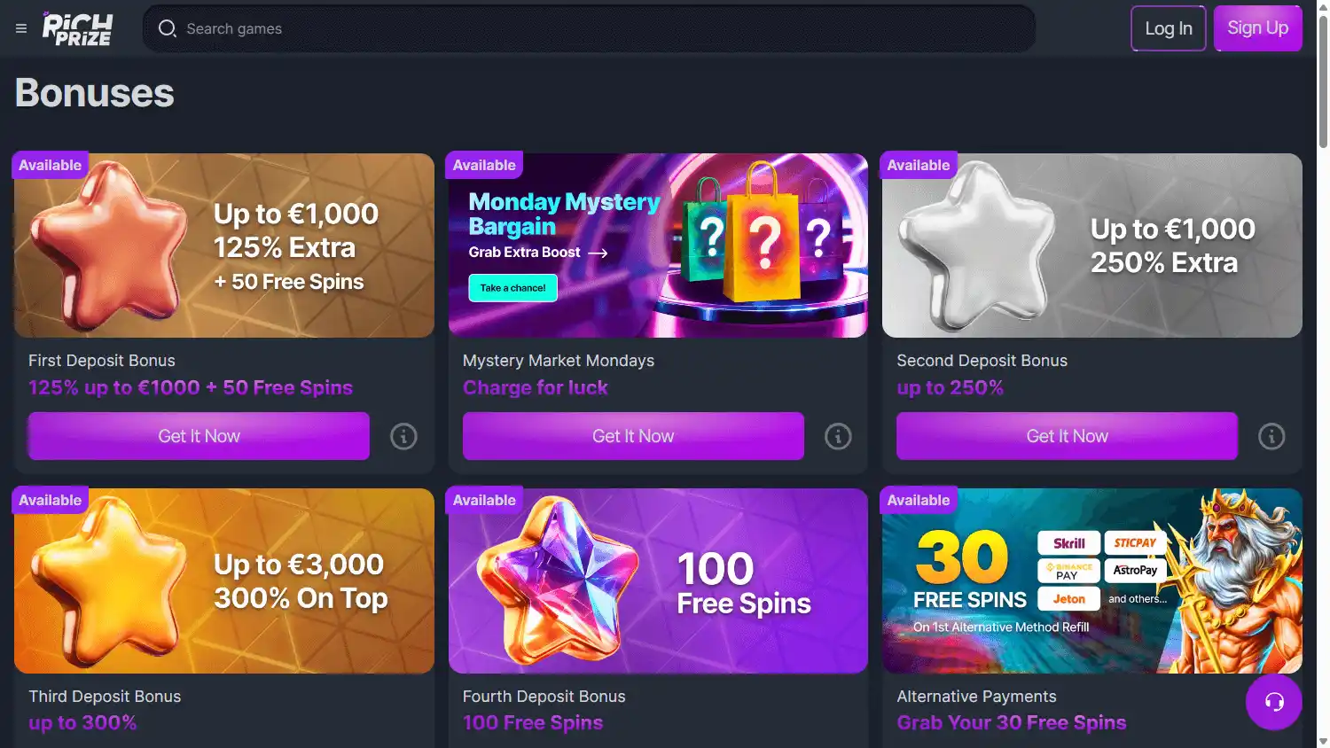RichPrize Casino screenshot 3