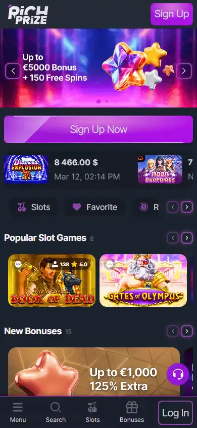 RichPrize Casino screenshot 4