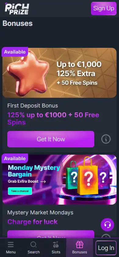 RichPrize Casino screenshot 6
