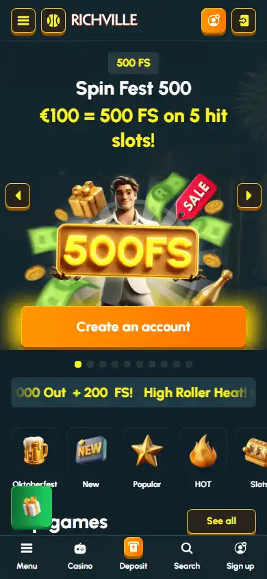 Richville Casino screenshot 4