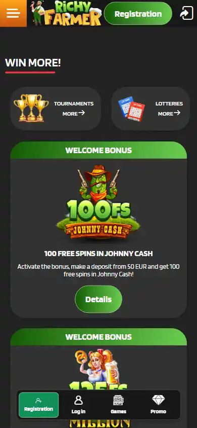Richy Farmer Casino screenshot 6