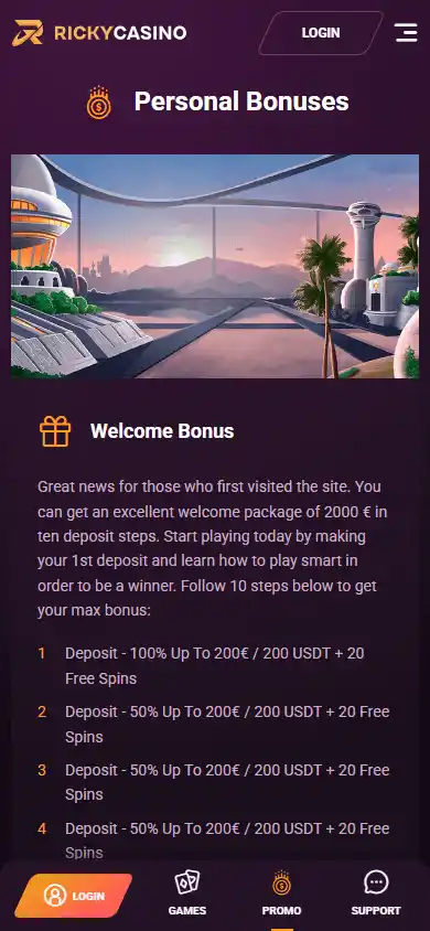 RickyCasino screenshot 4