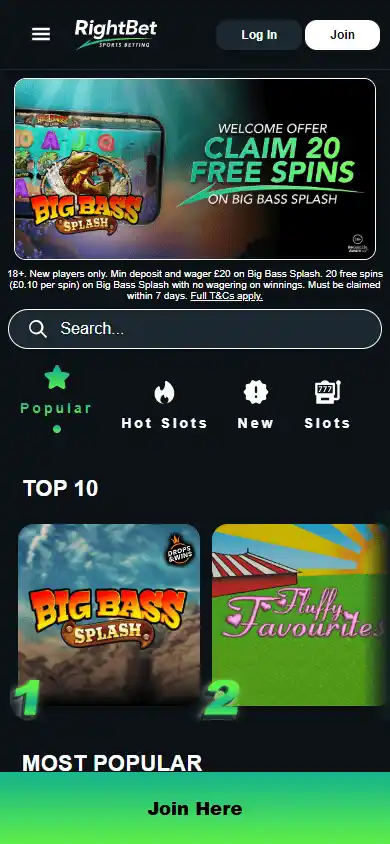 Right Bet Casino screenshot 5