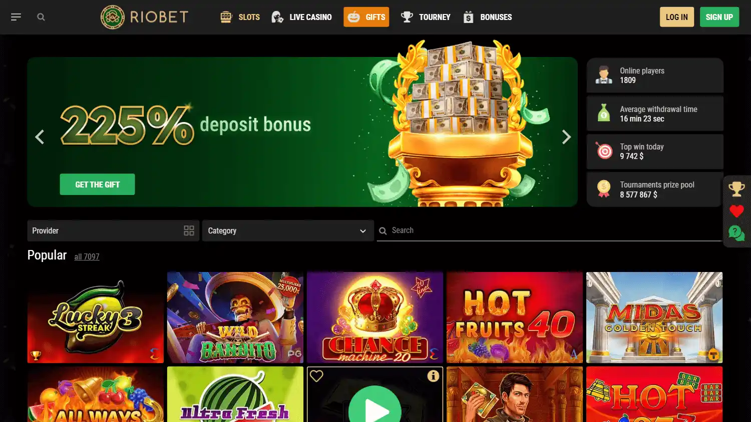 RioBet Casino screenshot 2