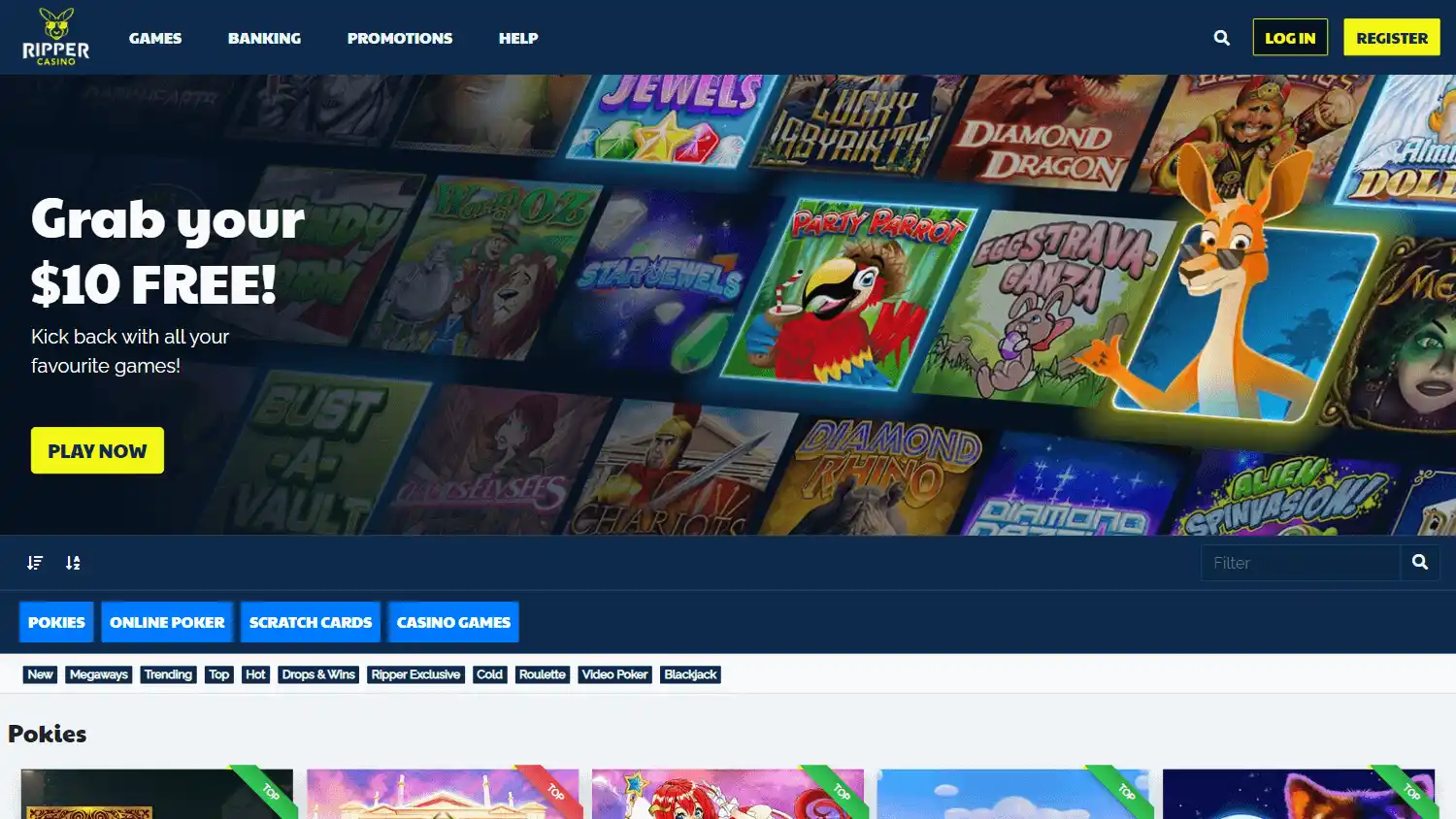 Ripper Casino screenshot 1