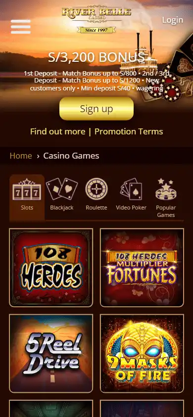 River Belle Casino screenshot 3