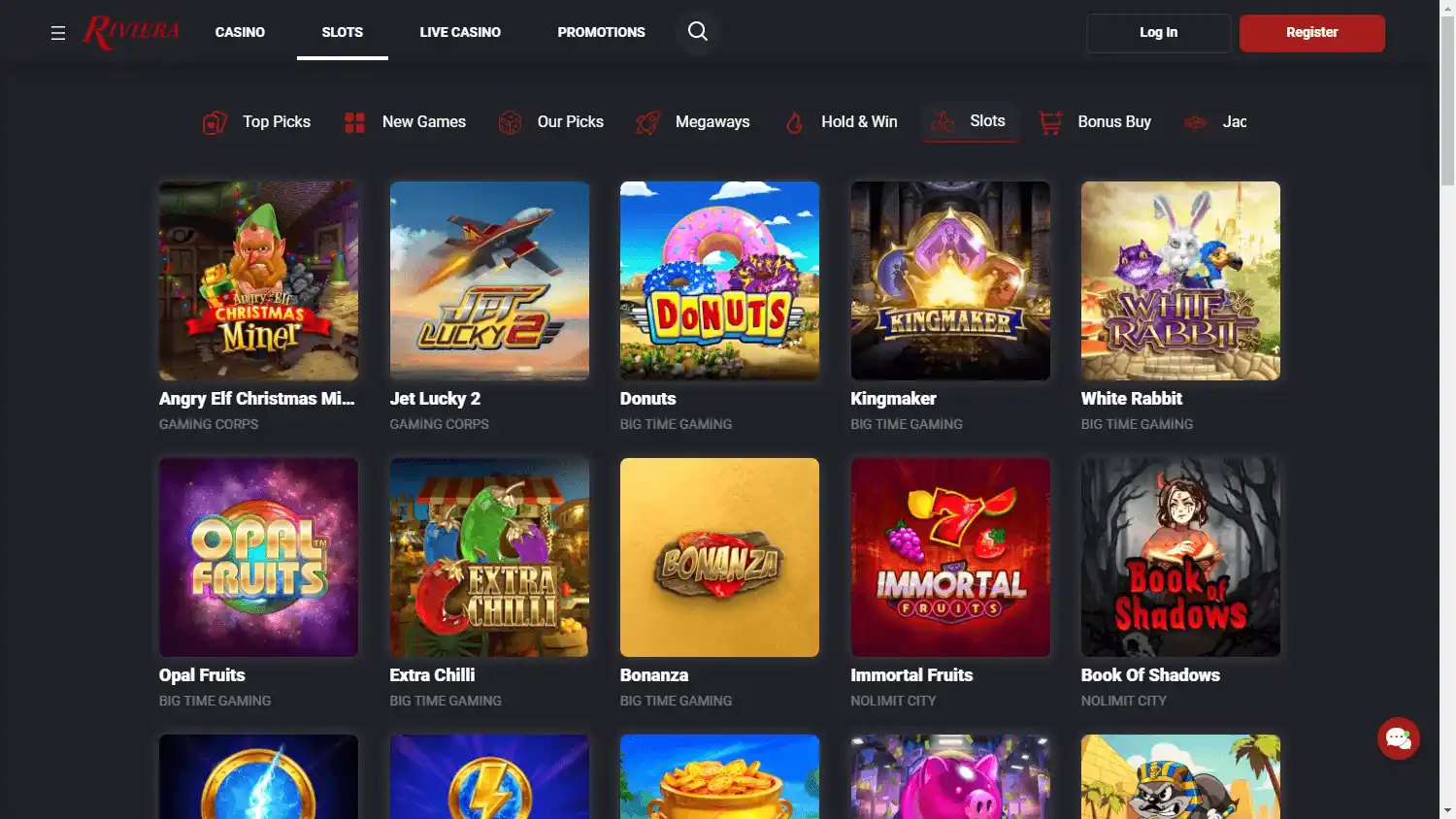 Riviera Casino screenshot 2