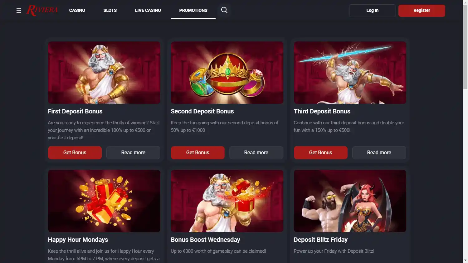 Riviera Casino screenshot 3