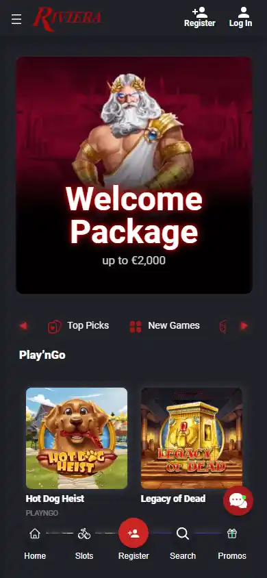 Riviera Casino screenshot 4