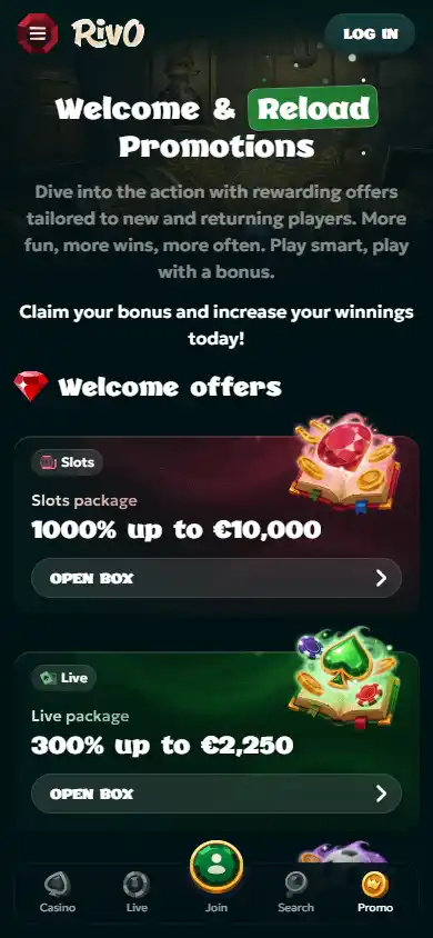 Rivo Casino screenshot 6