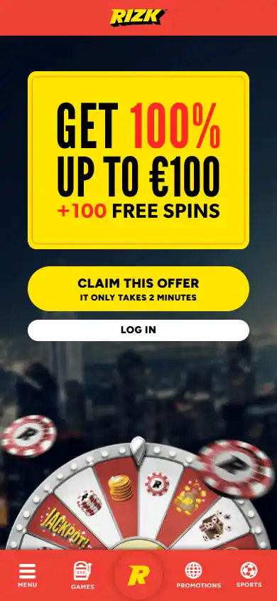 Rizk Casino RS screenshot 5