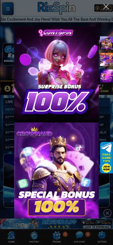 RizSpin Casino screenshot 4