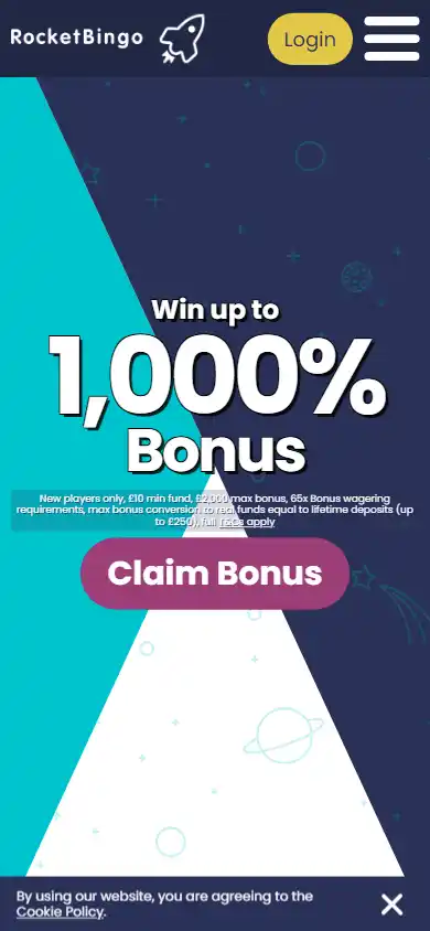 Rocket Bingo Casino screenshot 4