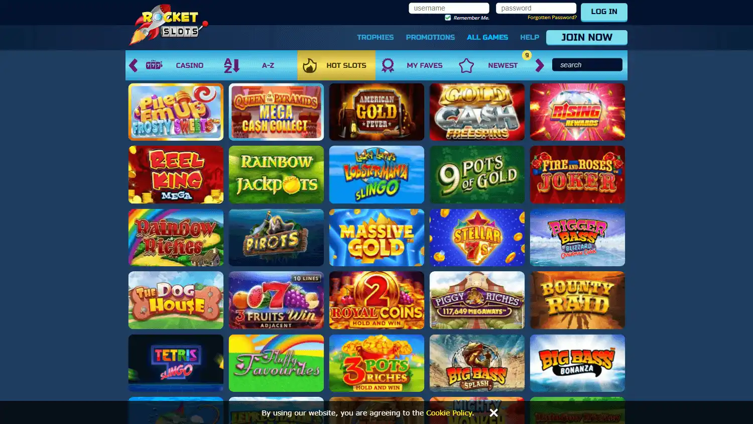 Rocket Slots Casino screenshot 2