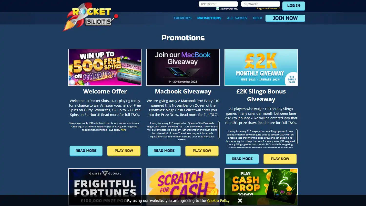Rocket Slots Casino screenshot 3